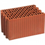Крупноформатный керамический поризованный блок Porotherm 25 380x250x219